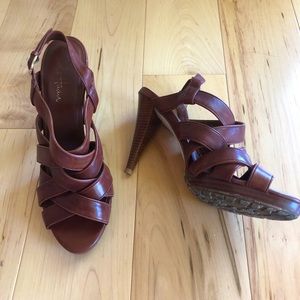 Cole Haan Brown Leather Heels